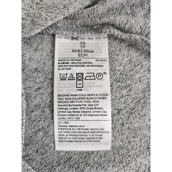 Banana Republic ~Woman Size XS~ Gray Signature Collection Sleeveless T-shirt NWT - Picture 10 of 12